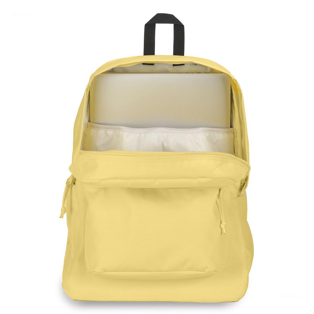 JanSport SuperBreak® Plus Laptop Rugzak Geel | NL_JS465