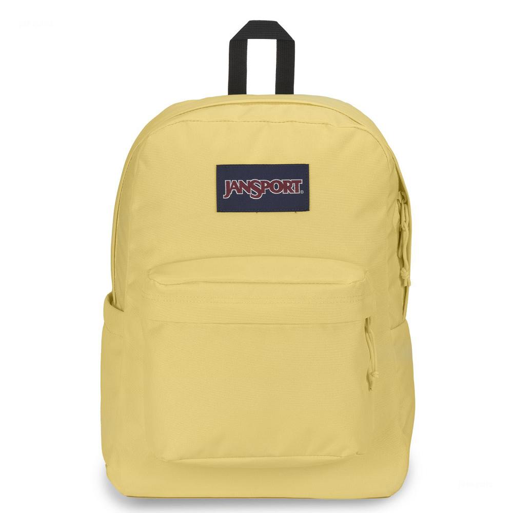 JanSport SuperBreak® Plus Laptop Rugzak Geel | NL_JS465