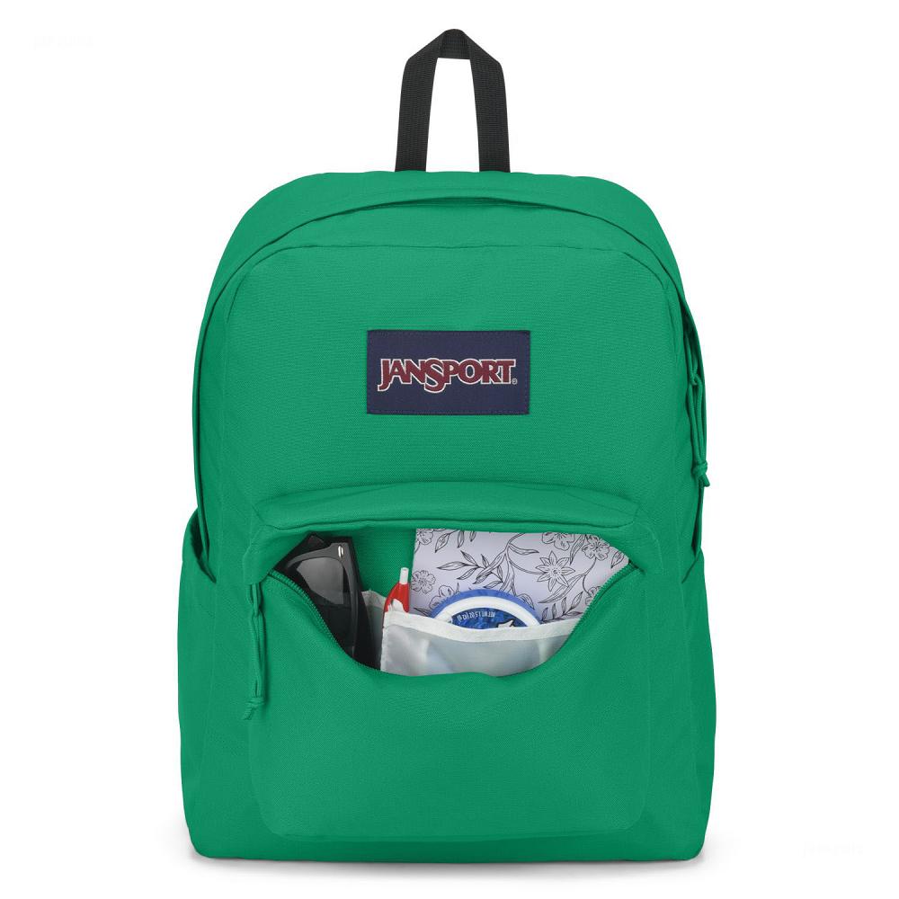 JanSport SuperBreak® Plus Laptop Rugzak Groen | NL_JS467