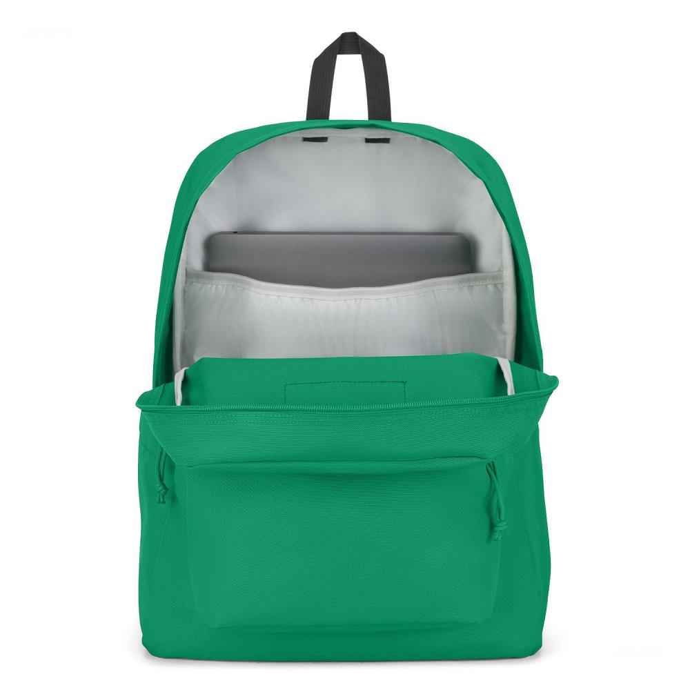 JanSport SuperBreak® Plus Laptop Rugzak Groen | NL_JS467