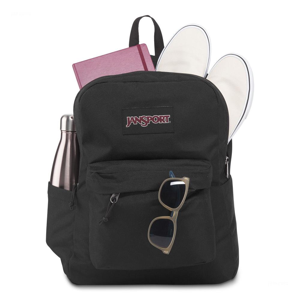 JanSport SuperBreak® Plus Laptop Rugzak Zwart | NL_JS544