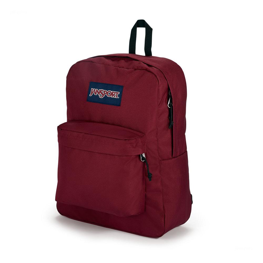 JanSport SuperBreak® Plus Schooltas Bordeaux | NL_JS204