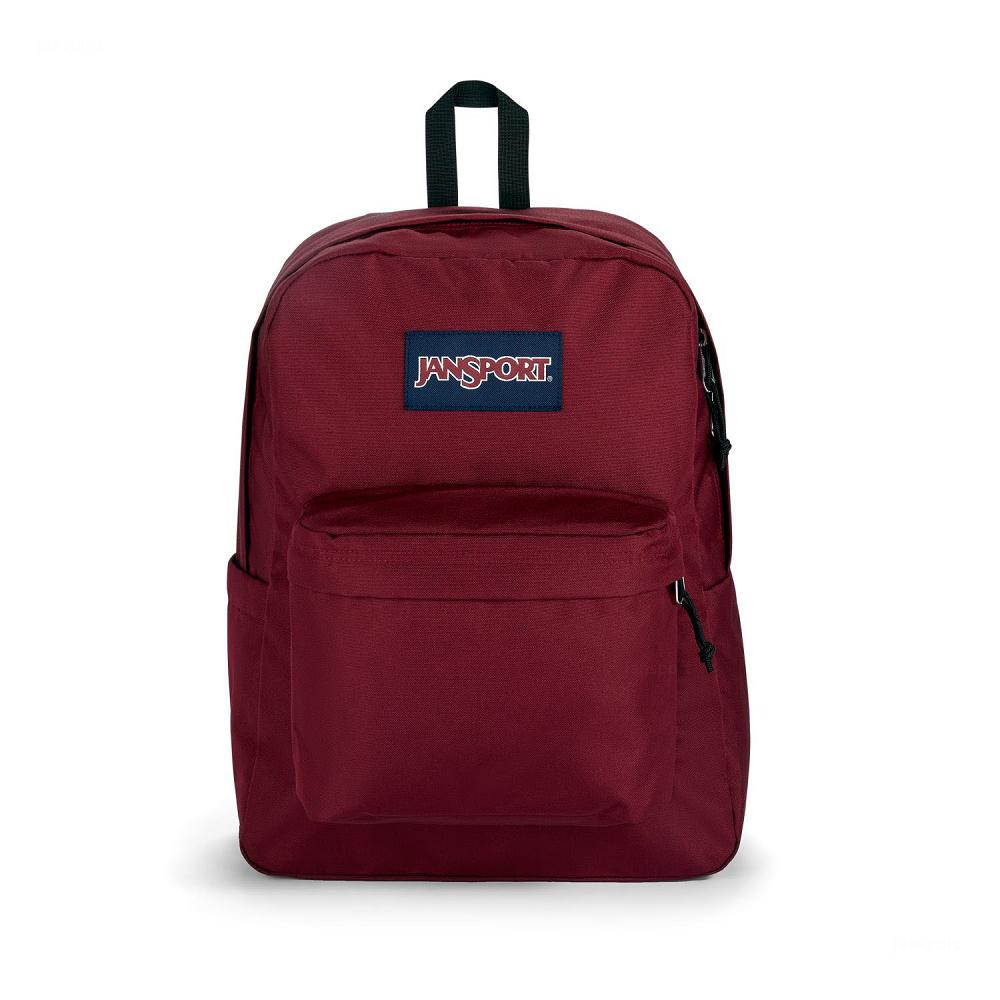 JanSport SuperBreak® Plus Schooltas Bordeaux | NL_JS204