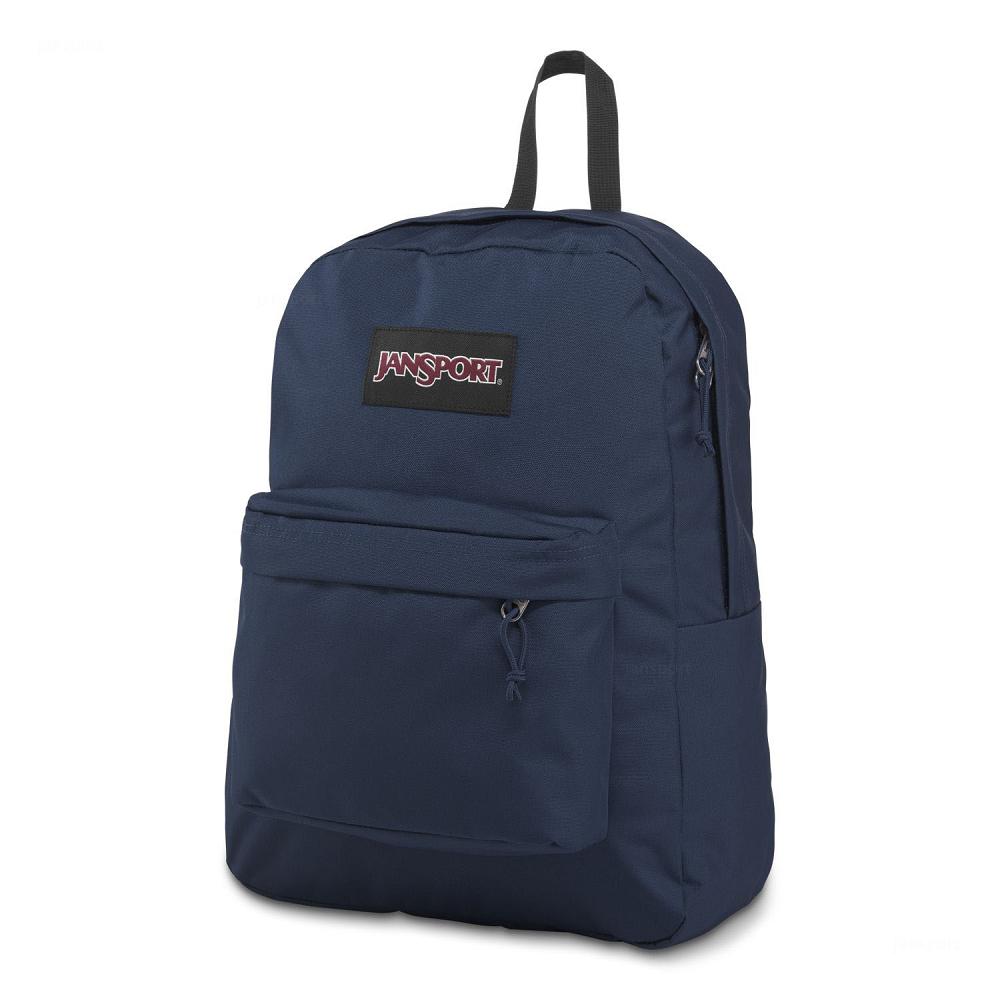 JanSport SuperBreak® Plus Schooltas Donkerblauw | NL_JS312