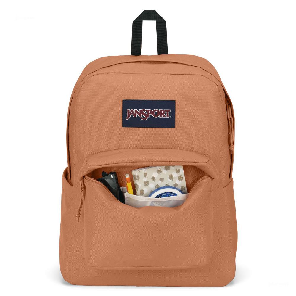 JanSport SuperBreak® Plus Schooltas Oranje | NL_JS035