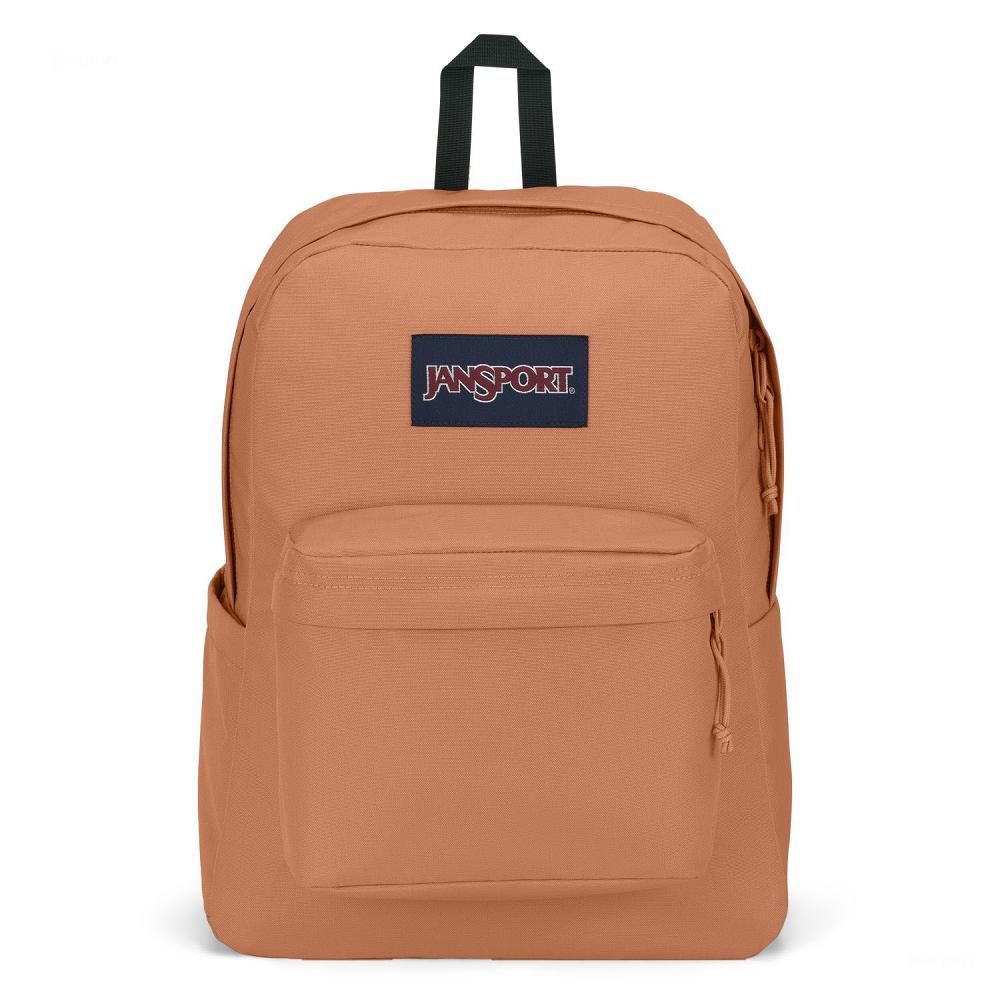 JanSport SuperBreak® Plus Schooltas Oranje | NL_JS035