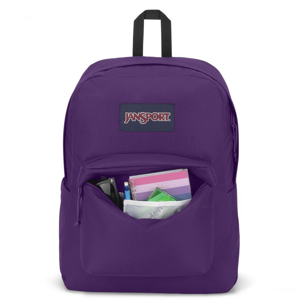 JanSport SuperBreak® Plus Schooltas Paars | NL_JS527