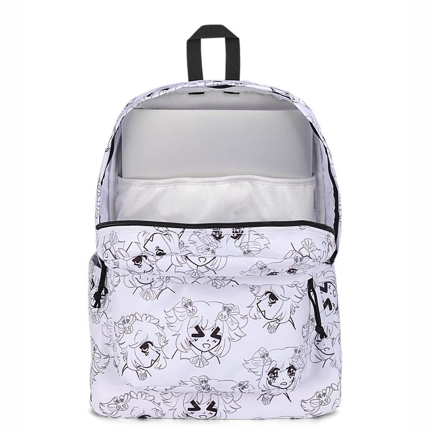 JanSport SuperBreak® Plus Schooltas Wit | NL_JS119