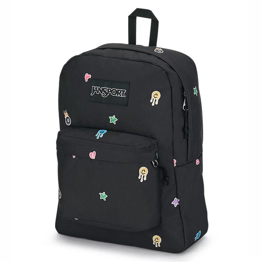 JanSport SuperBreak® Plus Schooltas Zwart | NL_JS272