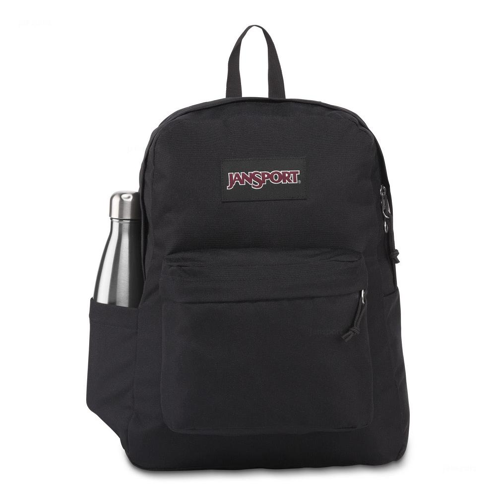 JanSport SuperBreak® Plus Schooltas Zwart | NL_JS488