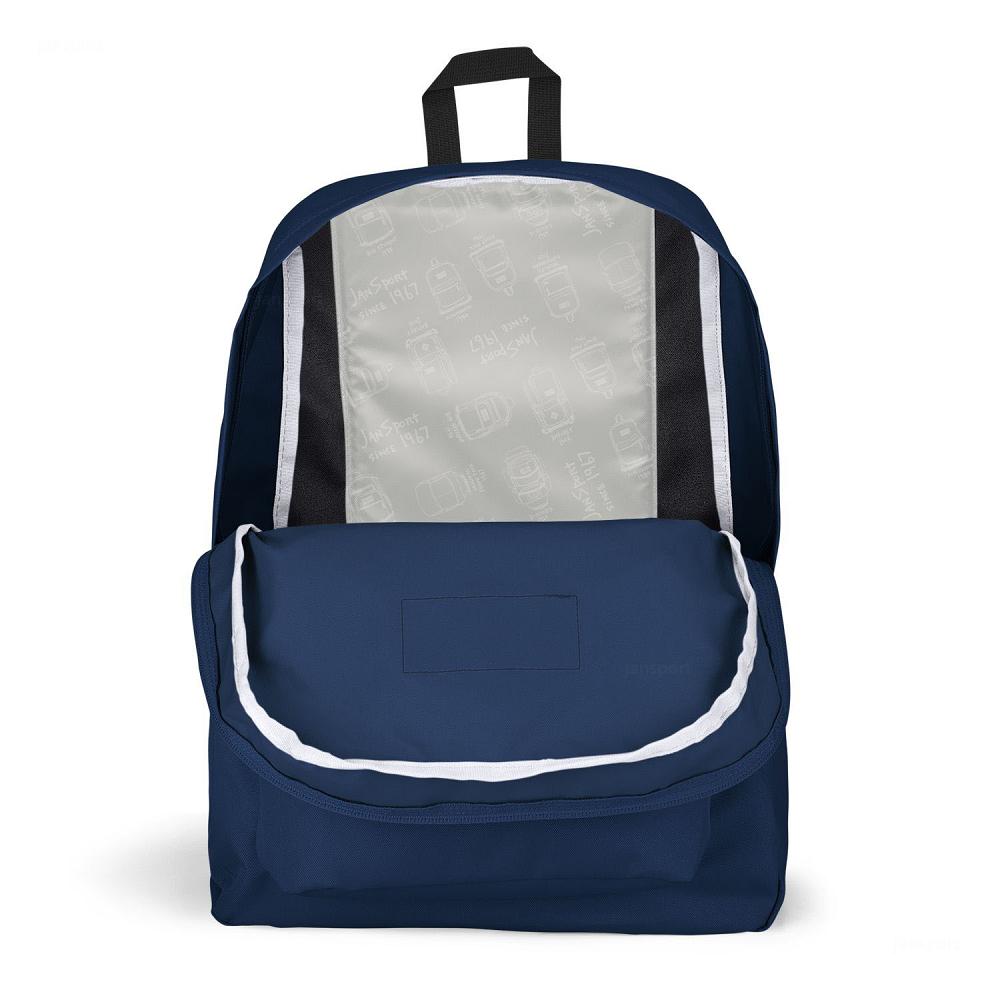 JanSport SuperBreak® Schooltas Donkerblauw | NL_JS538B