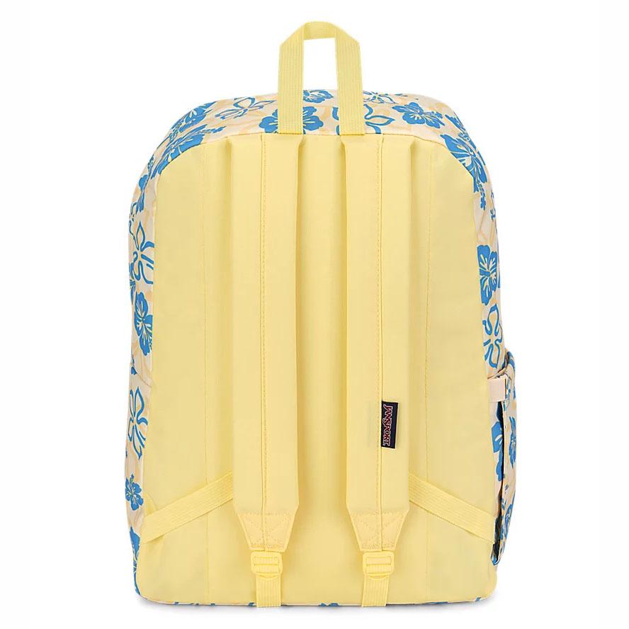 JanSport SuperBreak® Schooltas Geel Blauw | NL_JS130