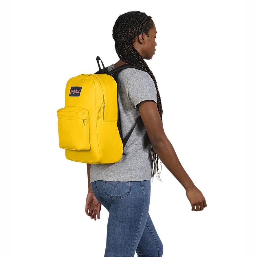 JanSport SuperBreak® Schooltas Geel | NL_JS392