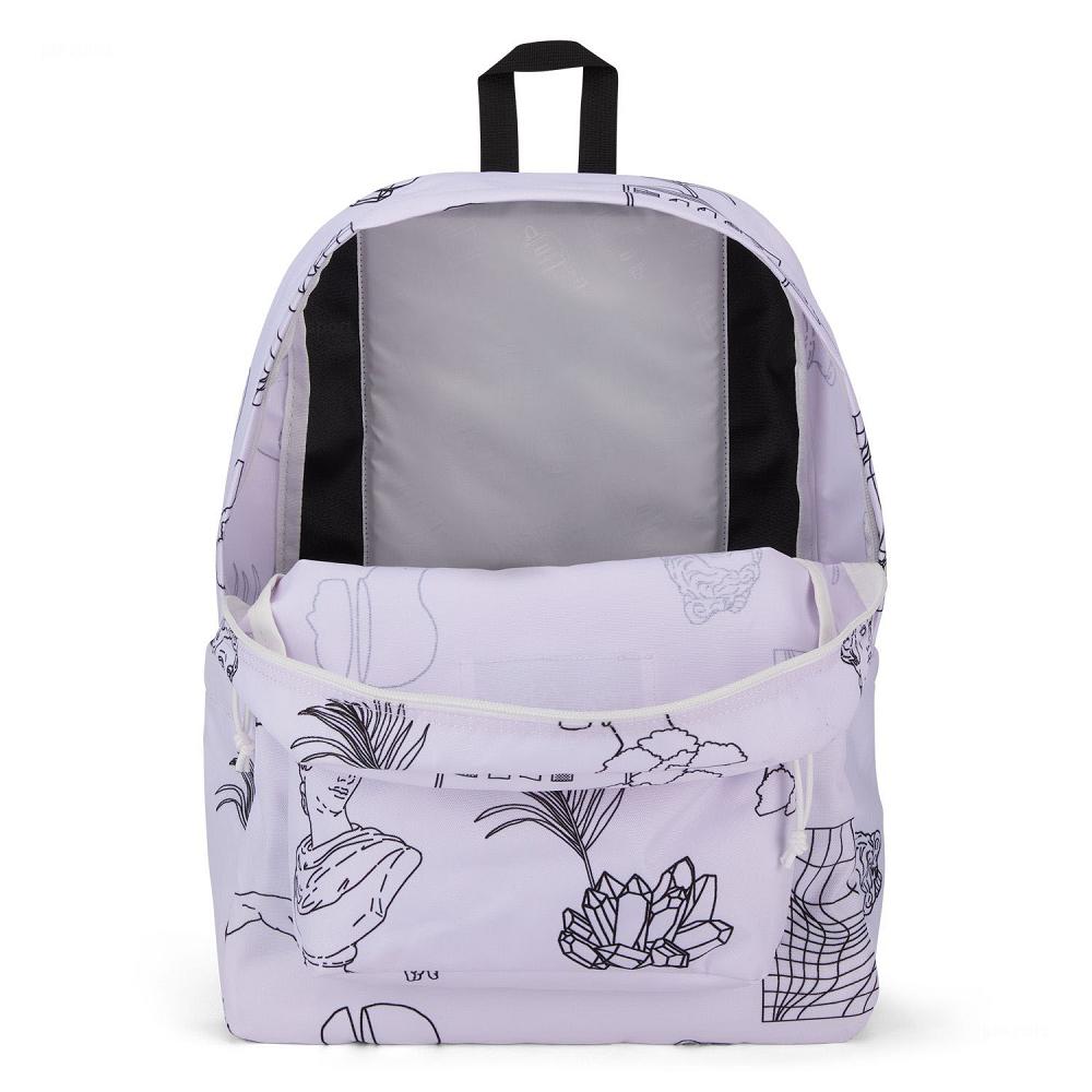 JanSport SuperBreak® Schooltas Paars | NL_JS535