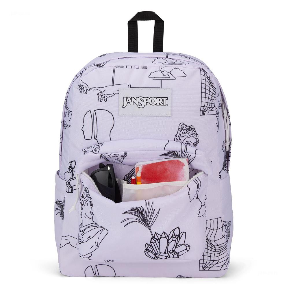 JanSport SuperBreak® Schooltas Paars | NL_JS535