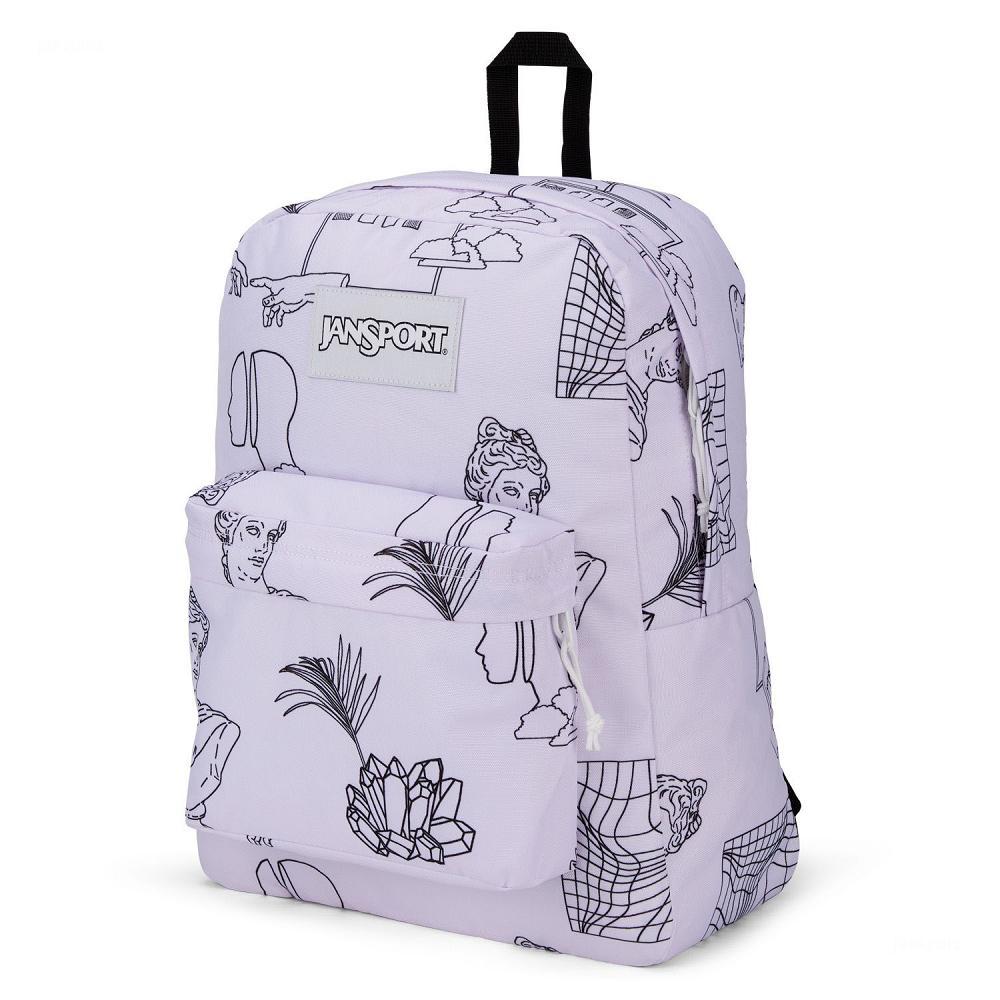 JanSport SuperBreak® Schooltas Paars | NL_JS535