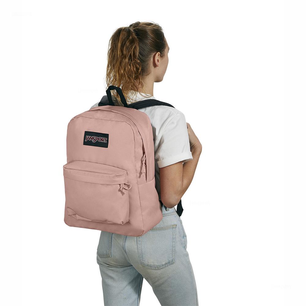 JanSport SuperBreak® Schooltas Roze | NL_JS226