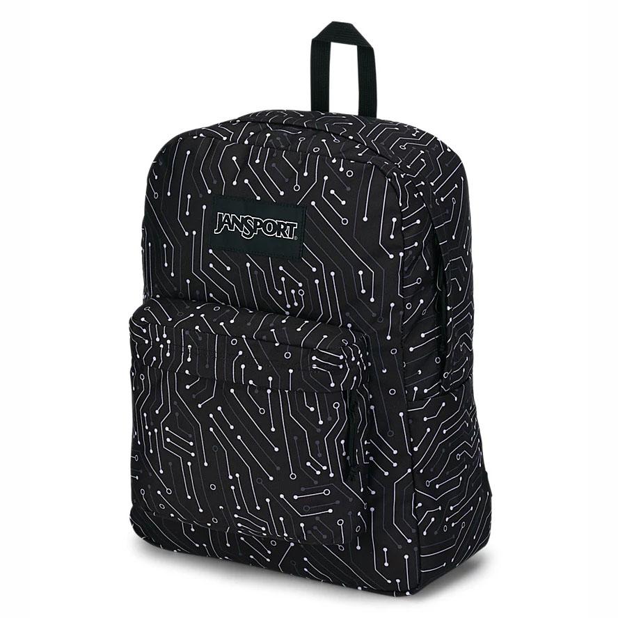 JanSport SuperBreak® Schooltas Zwart | NL_JS048