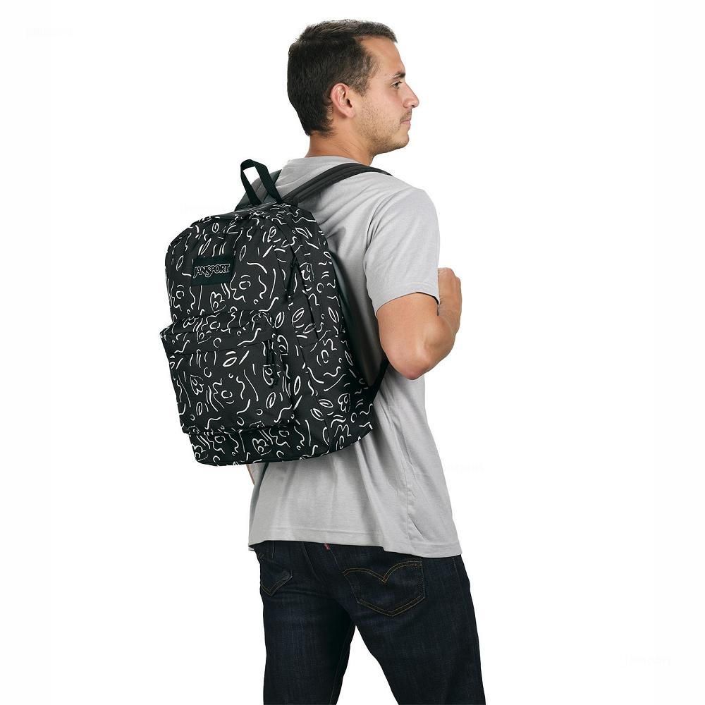 JanSport SuperBreak® Schooltas Zwart | NL_JS213