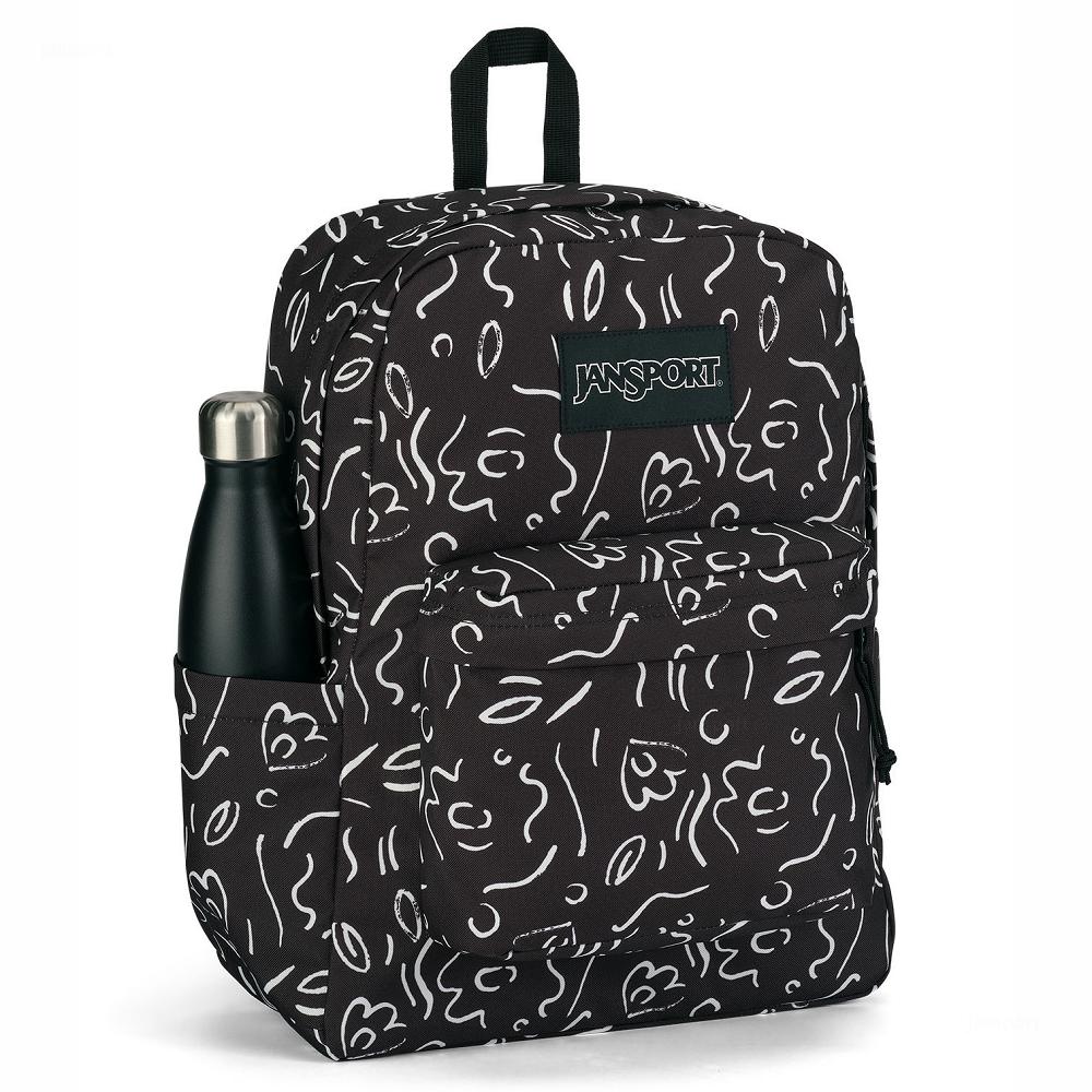 JanSport SuperBreak® Schooltas Zwart | NL_JS213