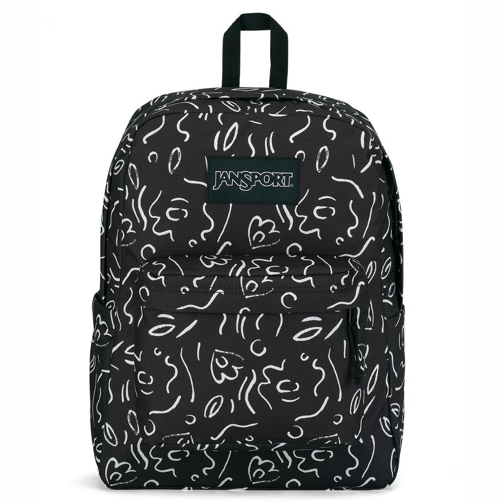 JanSport SuperBreak® Schooltas Zwart | NL_JS213