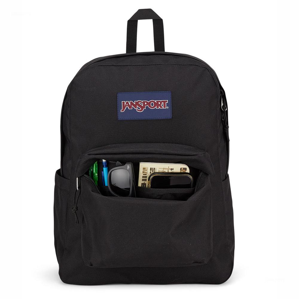 JanSport SuperBreak® Schooltas Zwart | NL_JS445