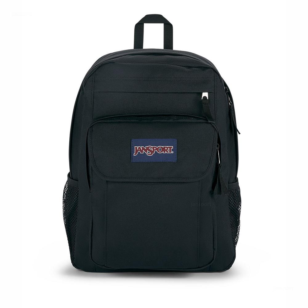 JanSport UNION PACK Laptop Rugzak Zwart | NL_JS101